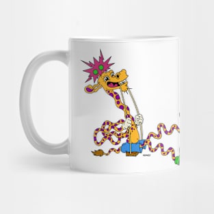 Psychedelic Giraffe Swing Mug